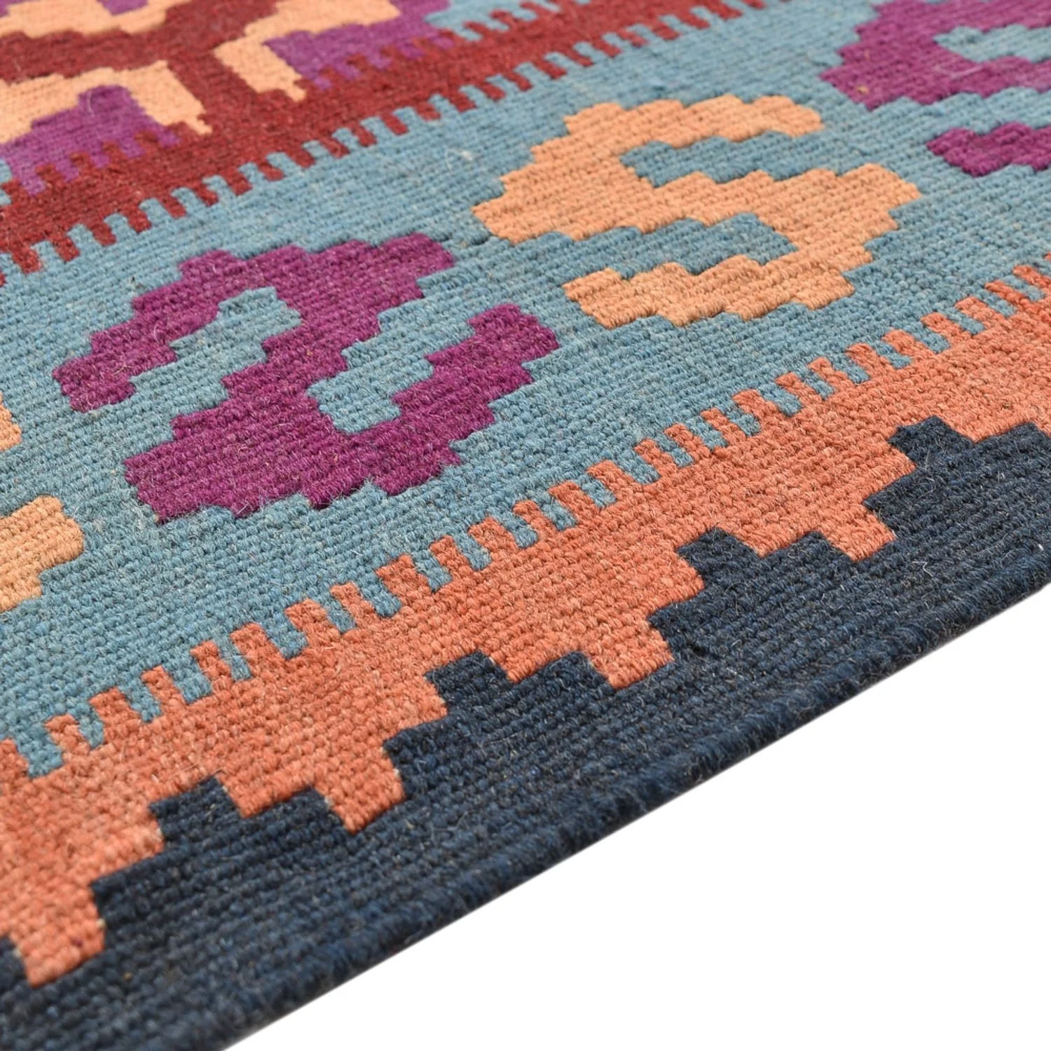 Kelim Fars Teppich 244x166cm - Image 3