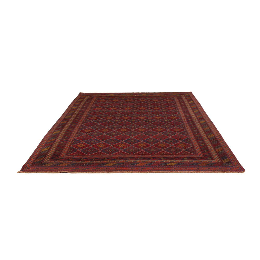 Kelim Afghan Teppich 278x205cm - Image 5