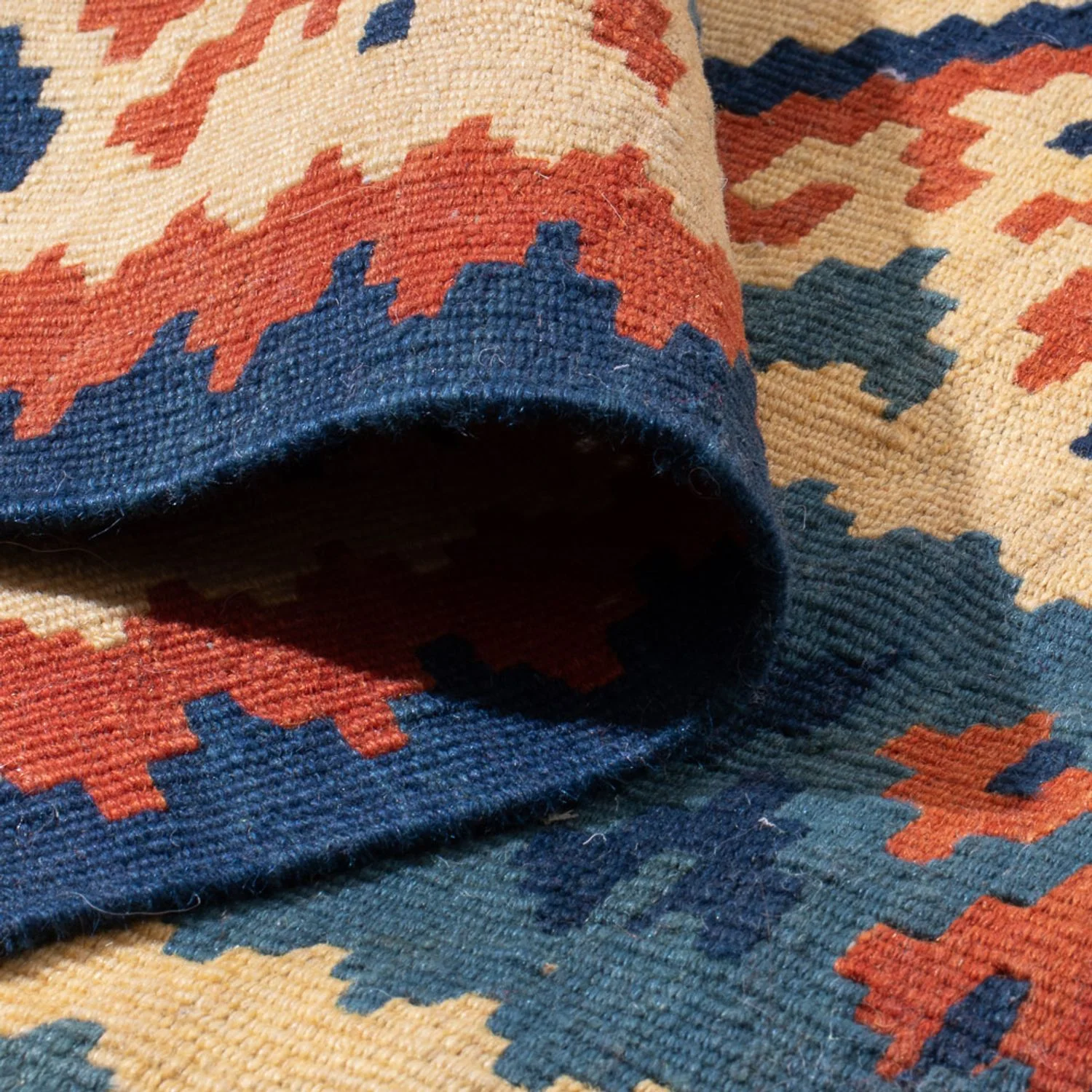 Kelim Fars Teppich 103x103cm - Image 3