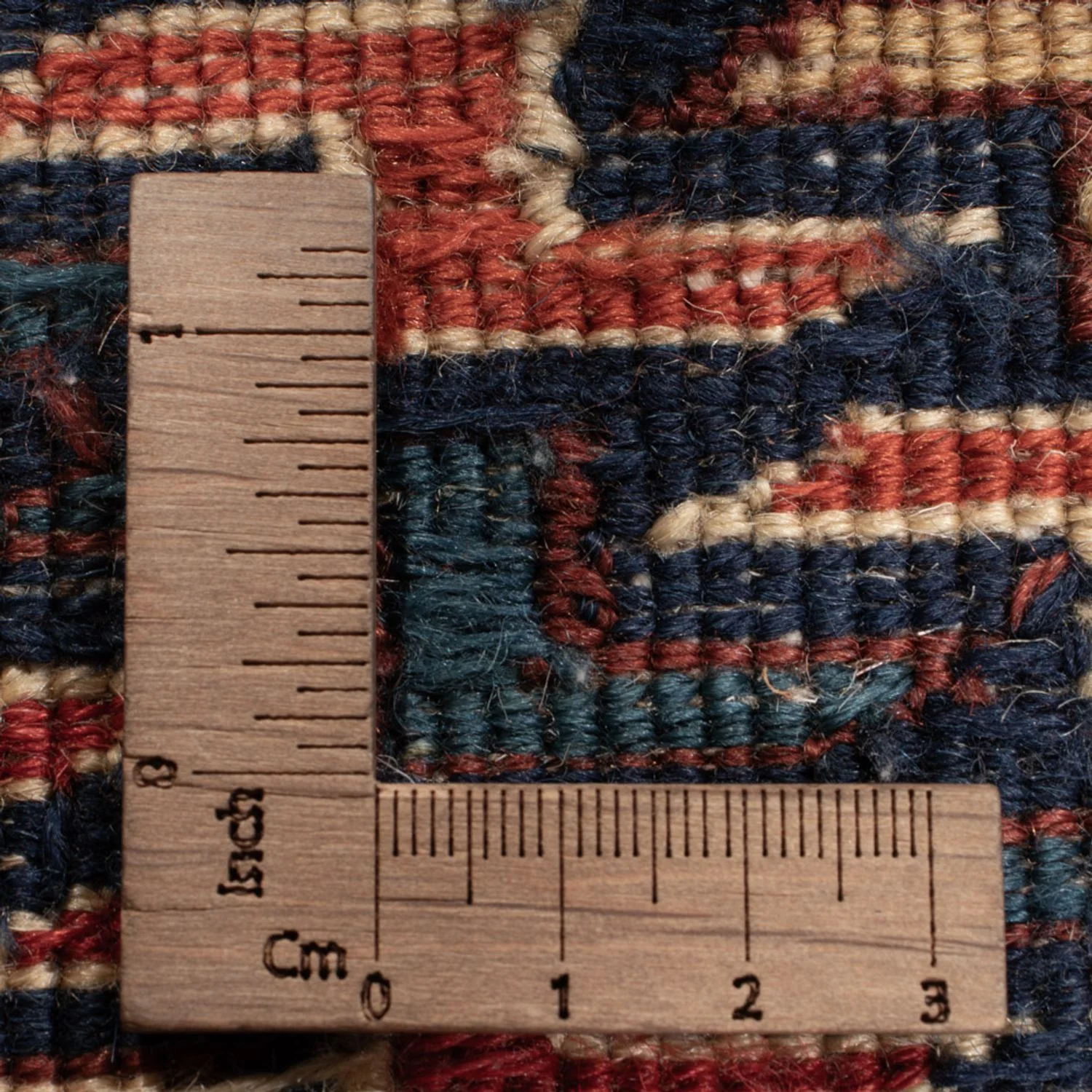 Kelim Afghan Teppich 208x165cm - Image 6
