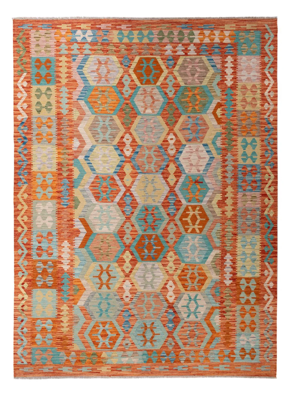 Kelim Maimene Teppich 294x210cm