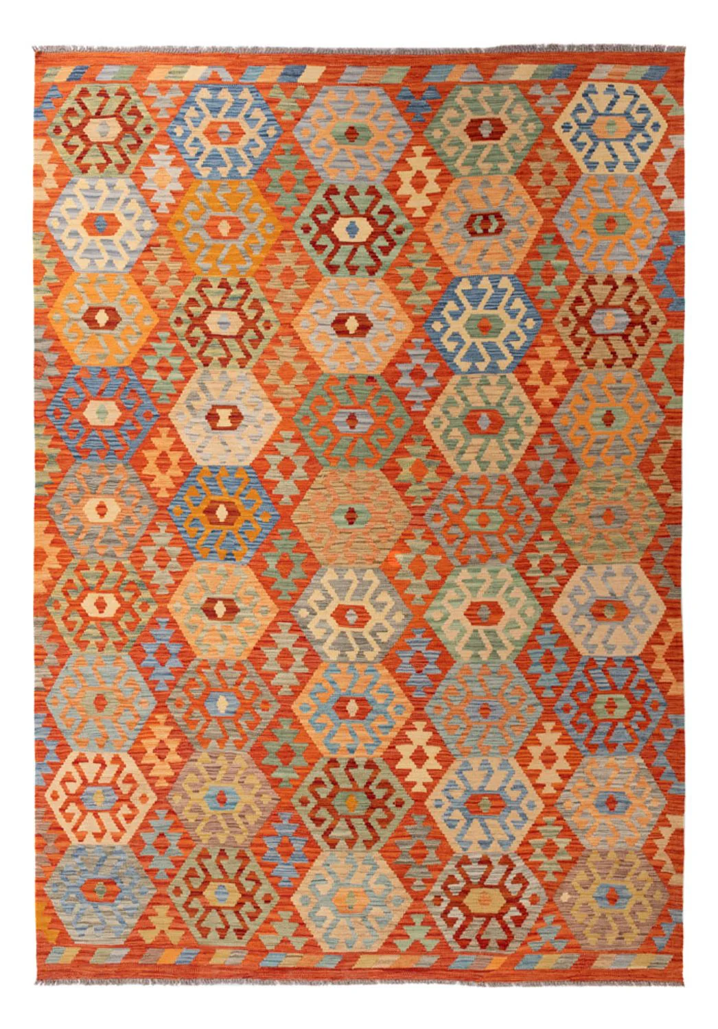 Kelim Maimene Teppich 301x206cm
