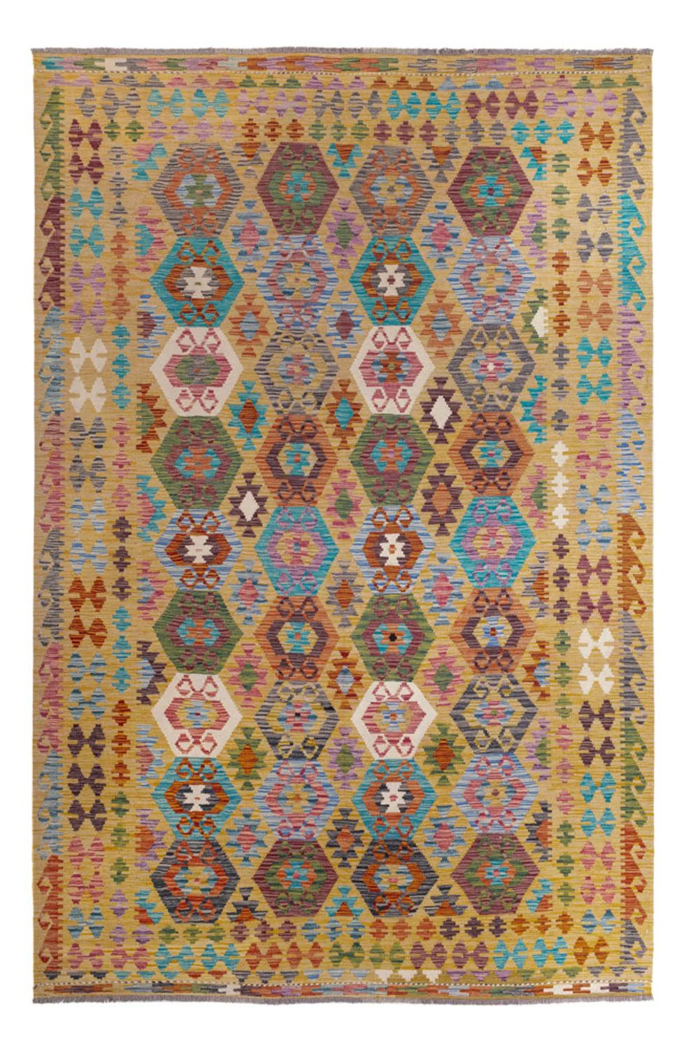 Kelim Maimene Teppich 306x208cm