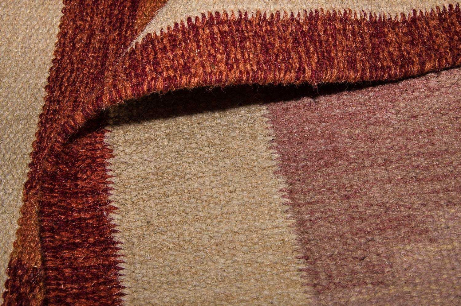 Kelim Teppich - Trendy 200 x 140 cm - orange - Image 4