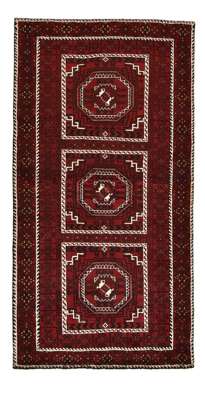 Läufer Belutsch - 214 x 110 cm - rost