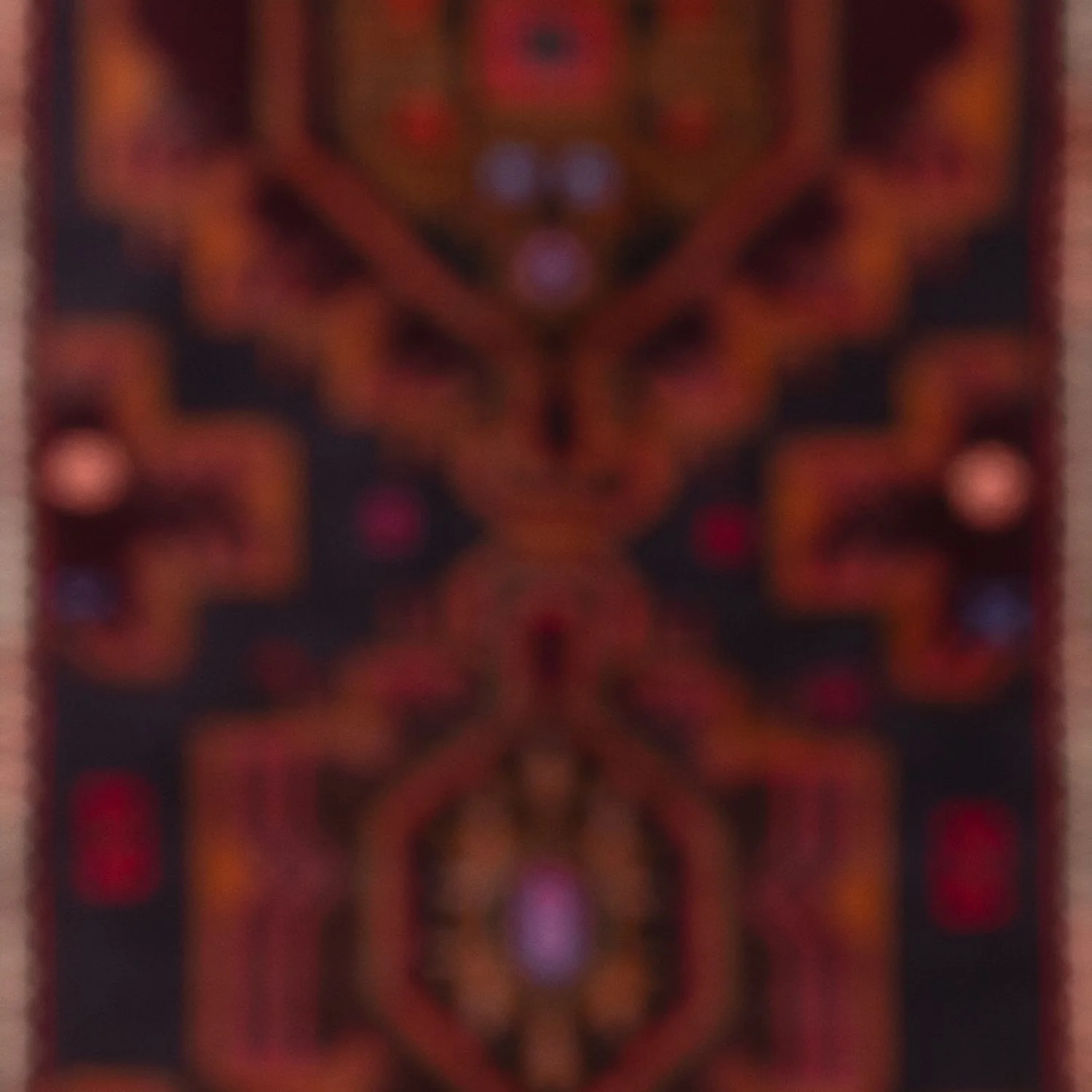Läufer Belutsch - 227 x 129 cm - dunkelrot - Image 2