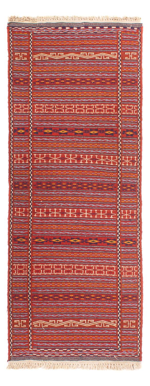 Läufer Kelim - Oriental - 200 x 70 cm - mehrfarbig