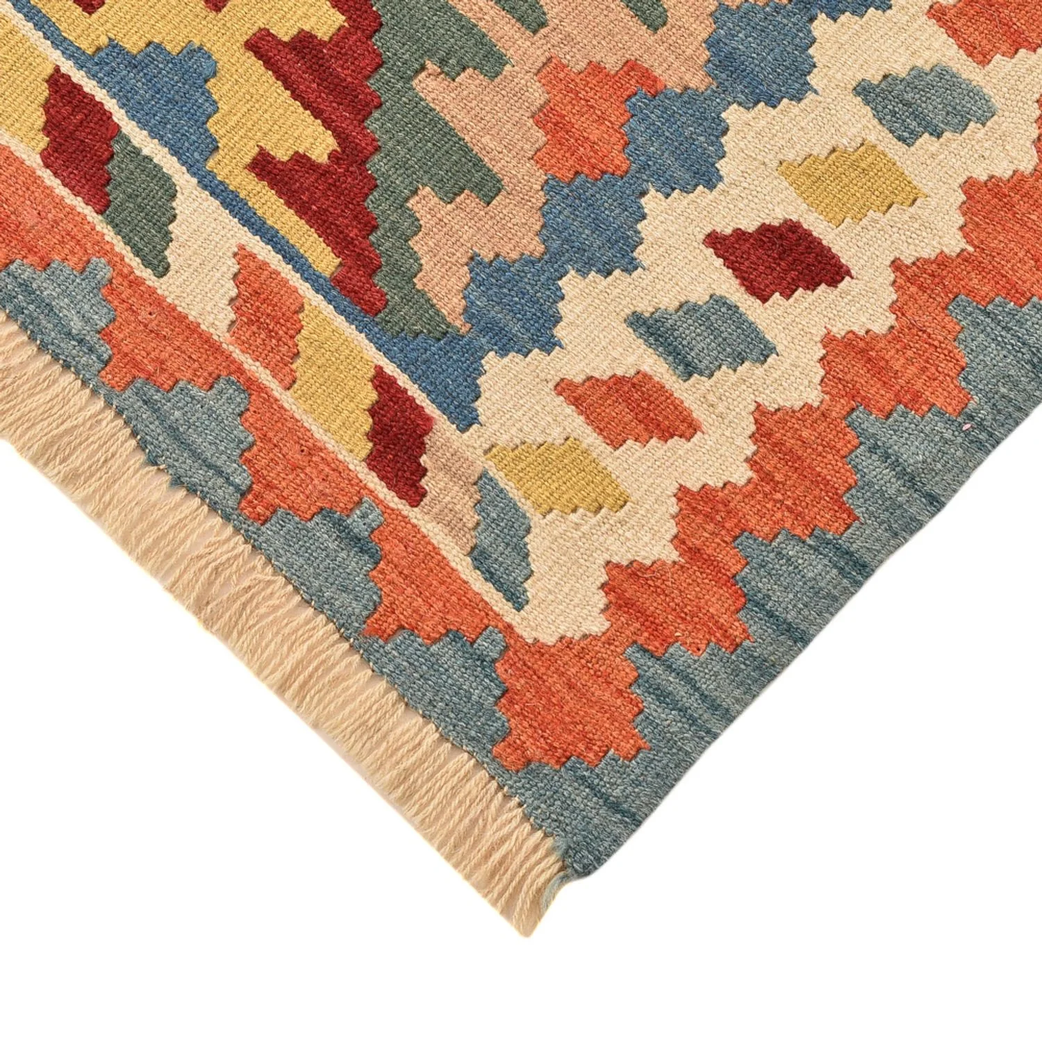Läufer Kelim - Oriental - 200 x 80 cm - mehrfarbig - Image 2