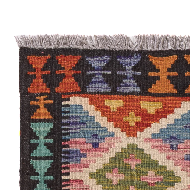 Kelim Maimene Teppich 196x65cm - Image 3