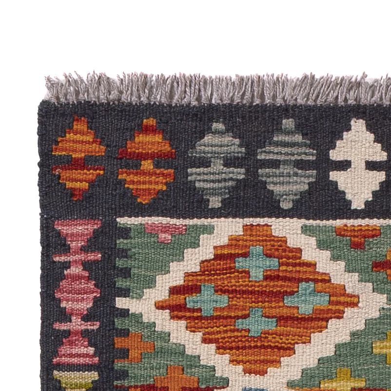 Kelim Maimene Teppich 202x67cm - Image 3
