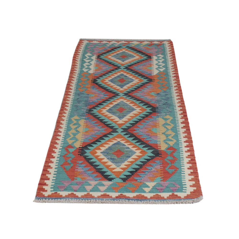 Kelim Maimene Teppich 203x73cm - Image 6
