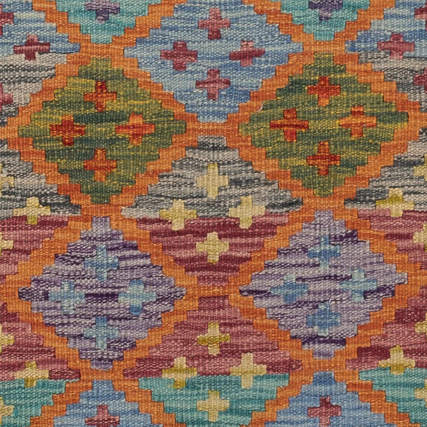 Kelim Maimene Teppich 217x60cm - Image 2