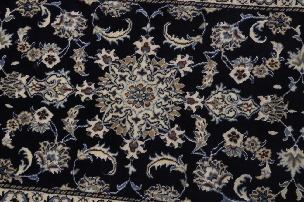 Läufer Perser - Nain - 290 x 76 cm - dunkelblau - Image 5
