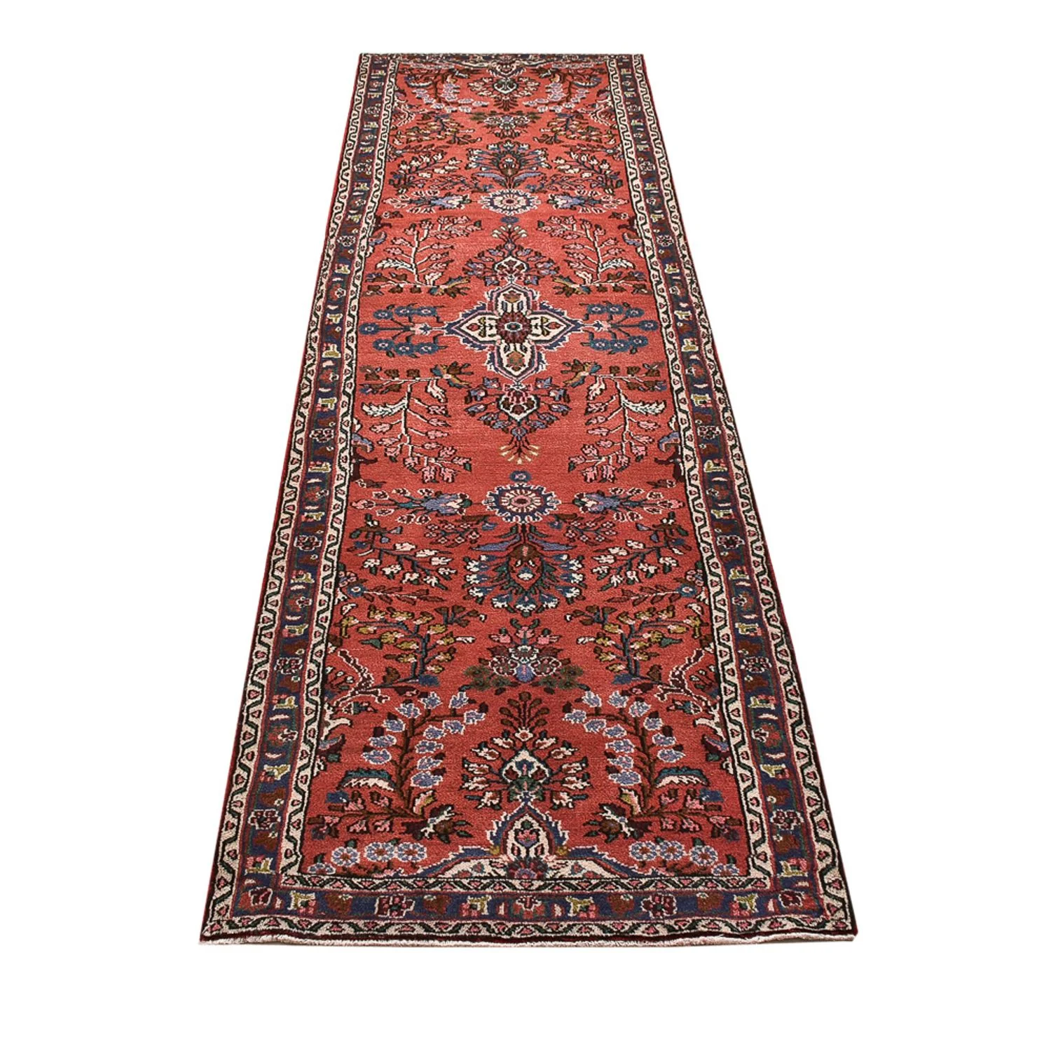 Läufer Perser - Nomadic - 295 x 80 cm - hellrot - Image 5
