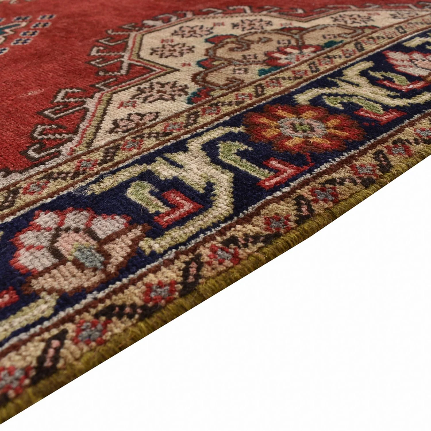 Läufer Perser - Täbriz - 340 x 96 cm - rot - Image 3