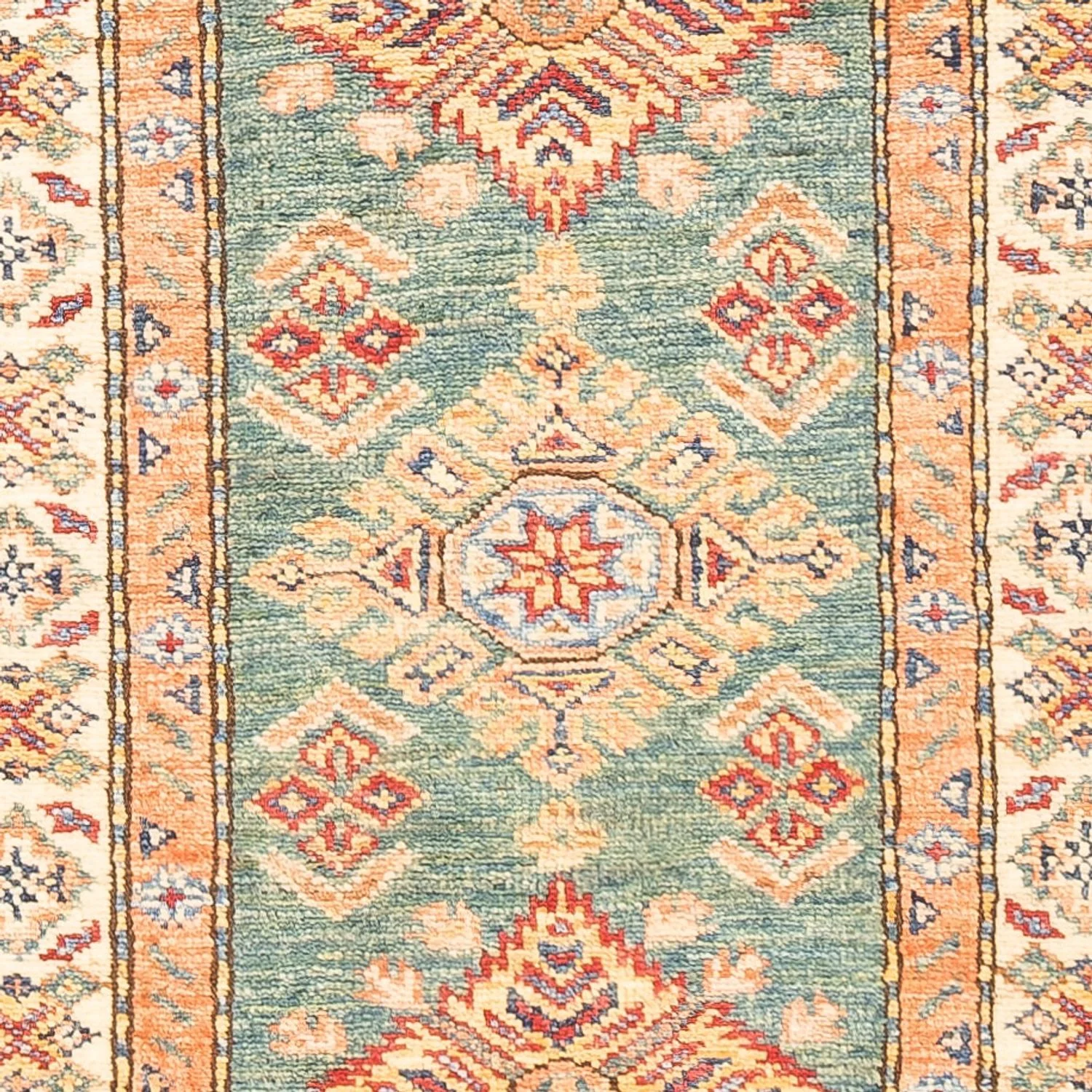 Läufer Ziegler - Kazak - 178 x 58 cm - hellgrün - Image 2