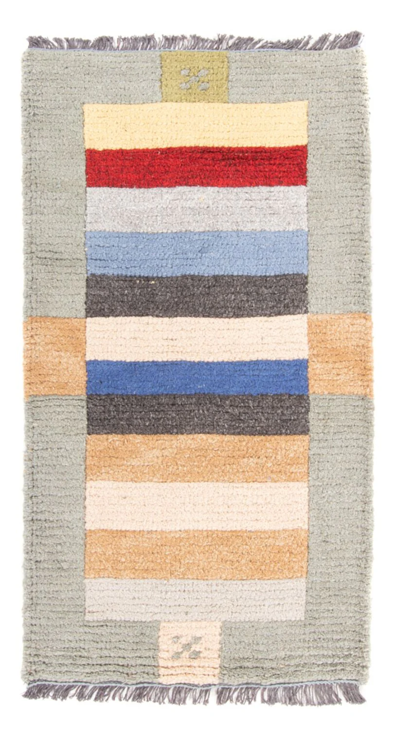Nepal Teppich - 140 x 70 cm - mehrfarbig