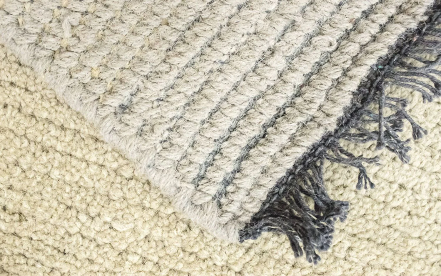 Nepal Teppich 140 x 70 cm - beige - Image 3