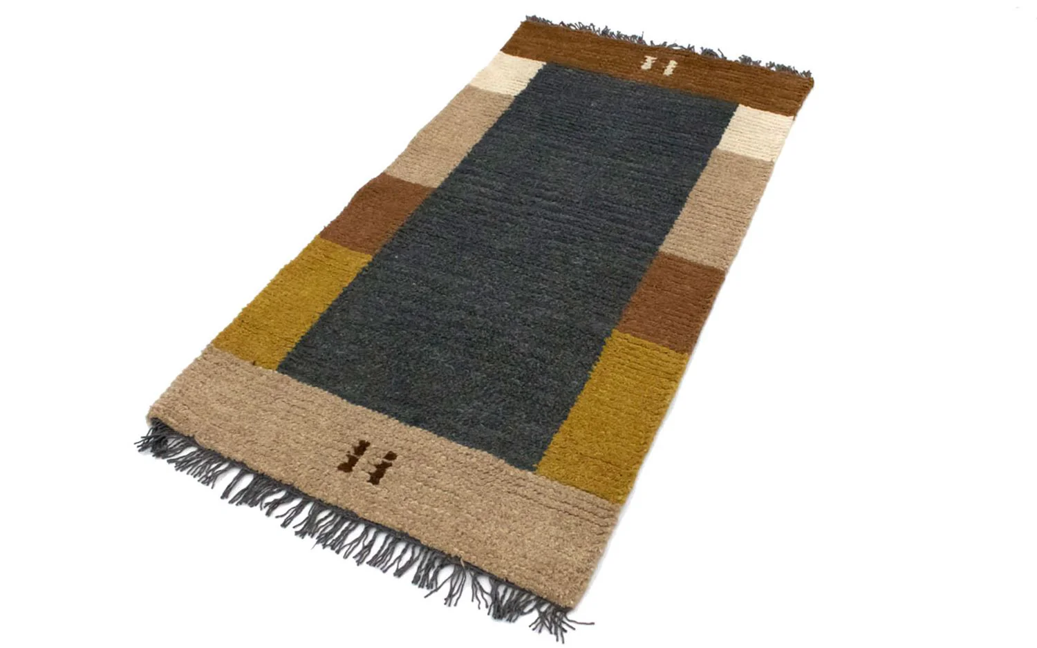Nepal Teppich 140x70cm - Wollteppich - Image 4