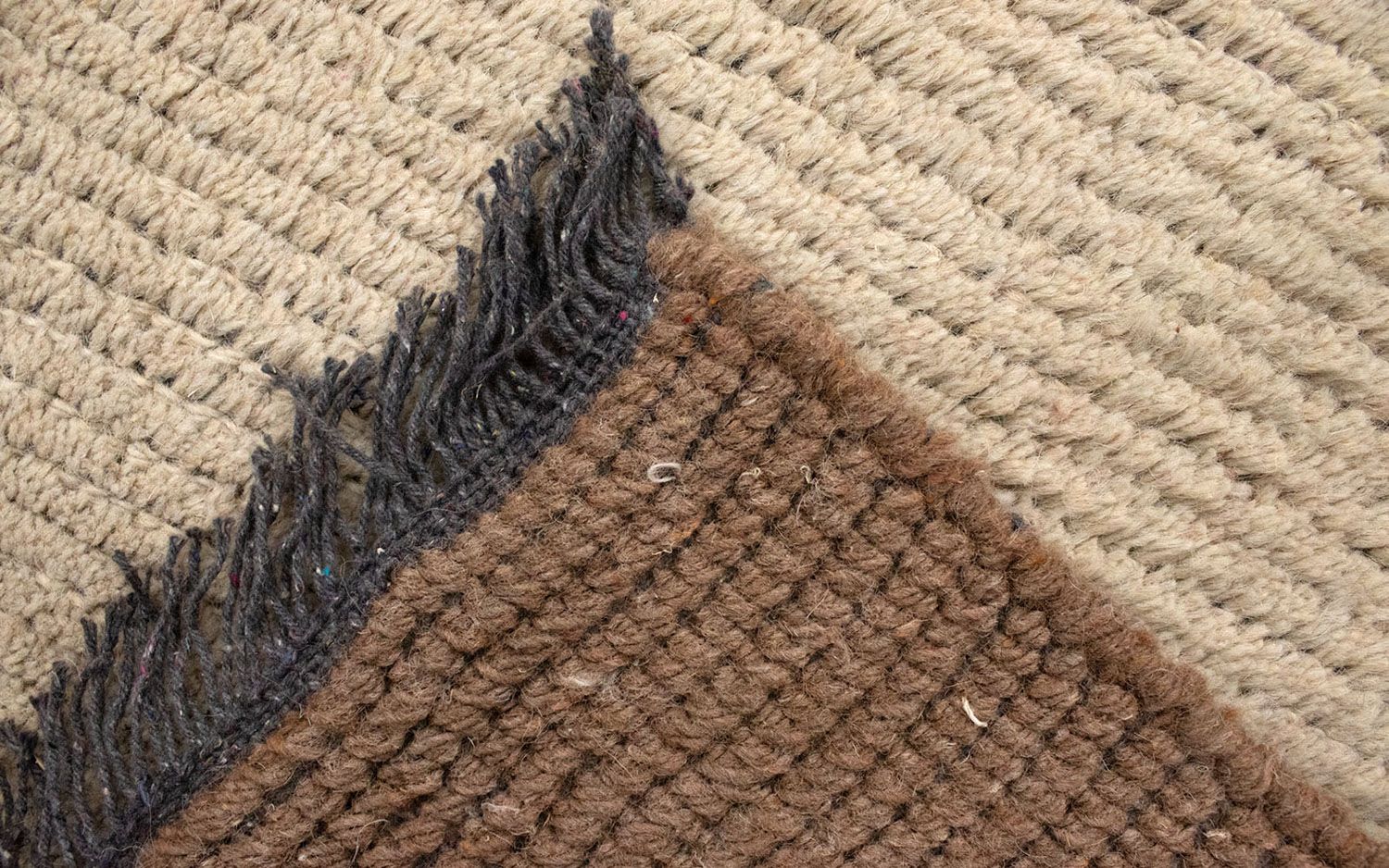 Nepal Teppich 140 x 70 cm - beige - Image 3