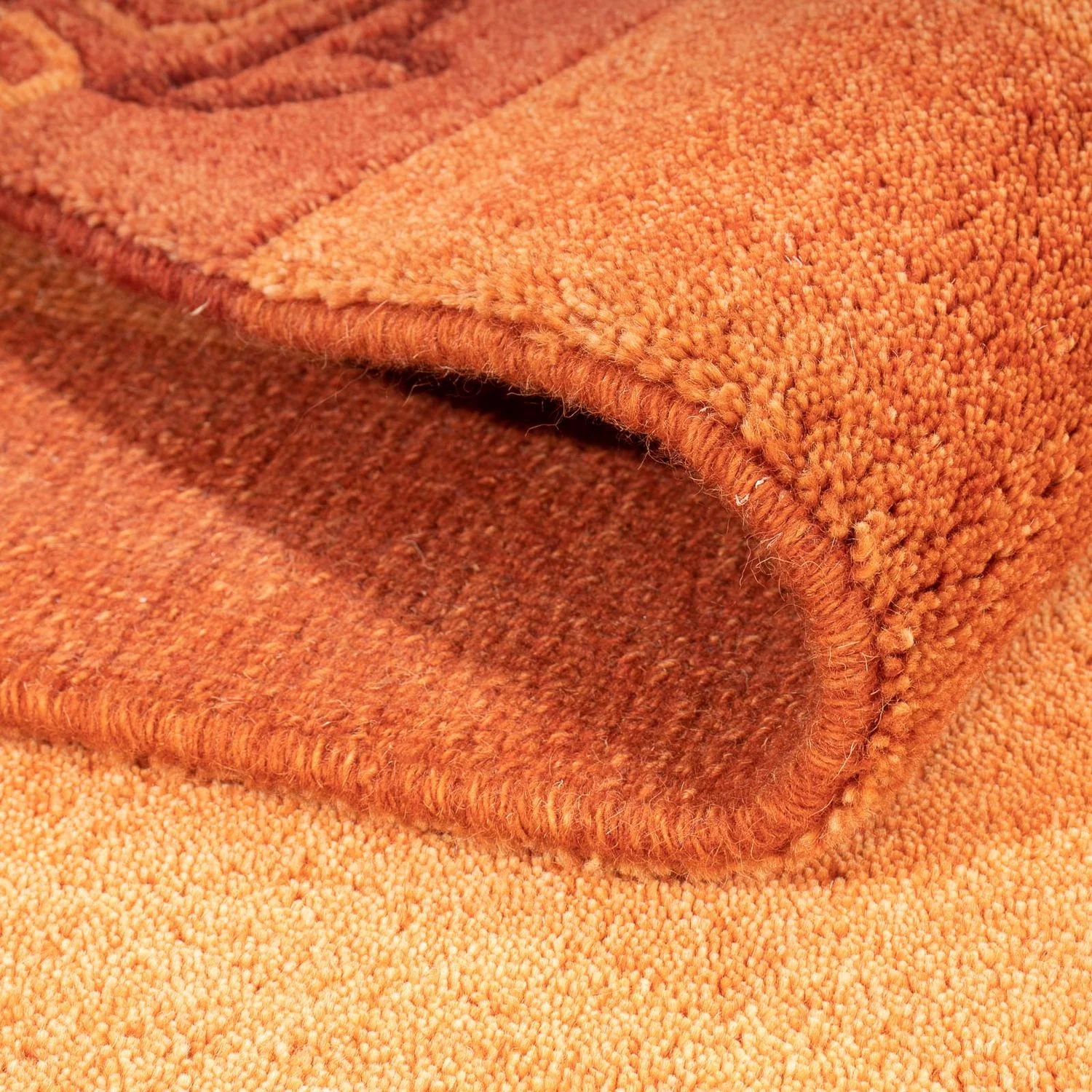 Nepal Teppich 180 x 117 cm - orange - Image 4