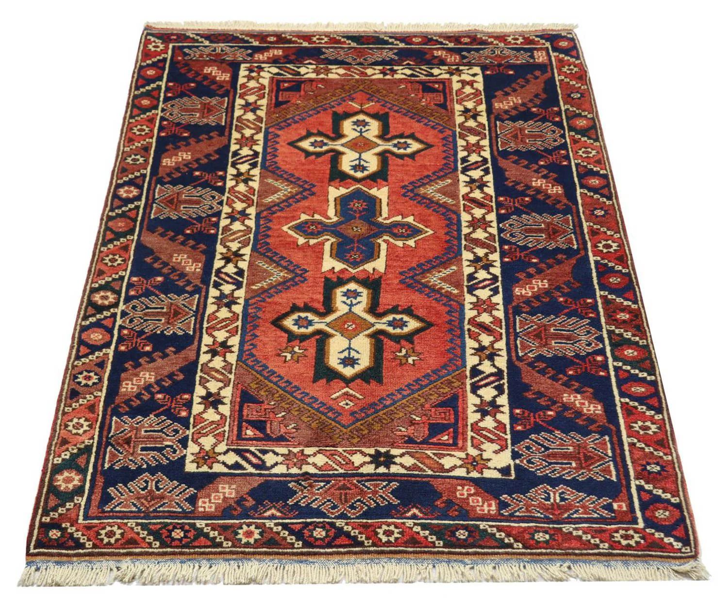 Orientteppich 188 x 118 cm - rost