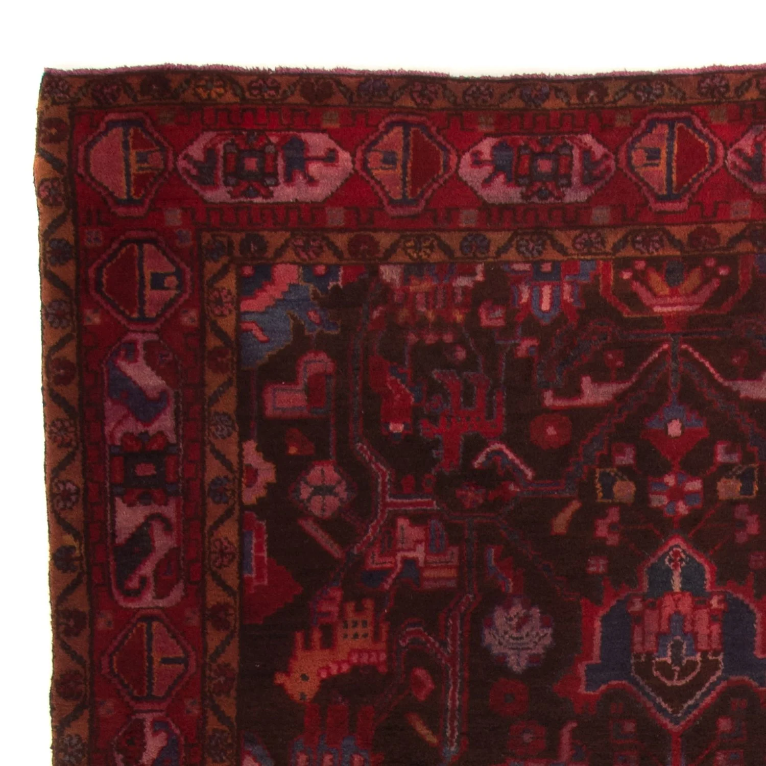 Orientteppich 330 x 180 cm - dunkelrot - Image 3