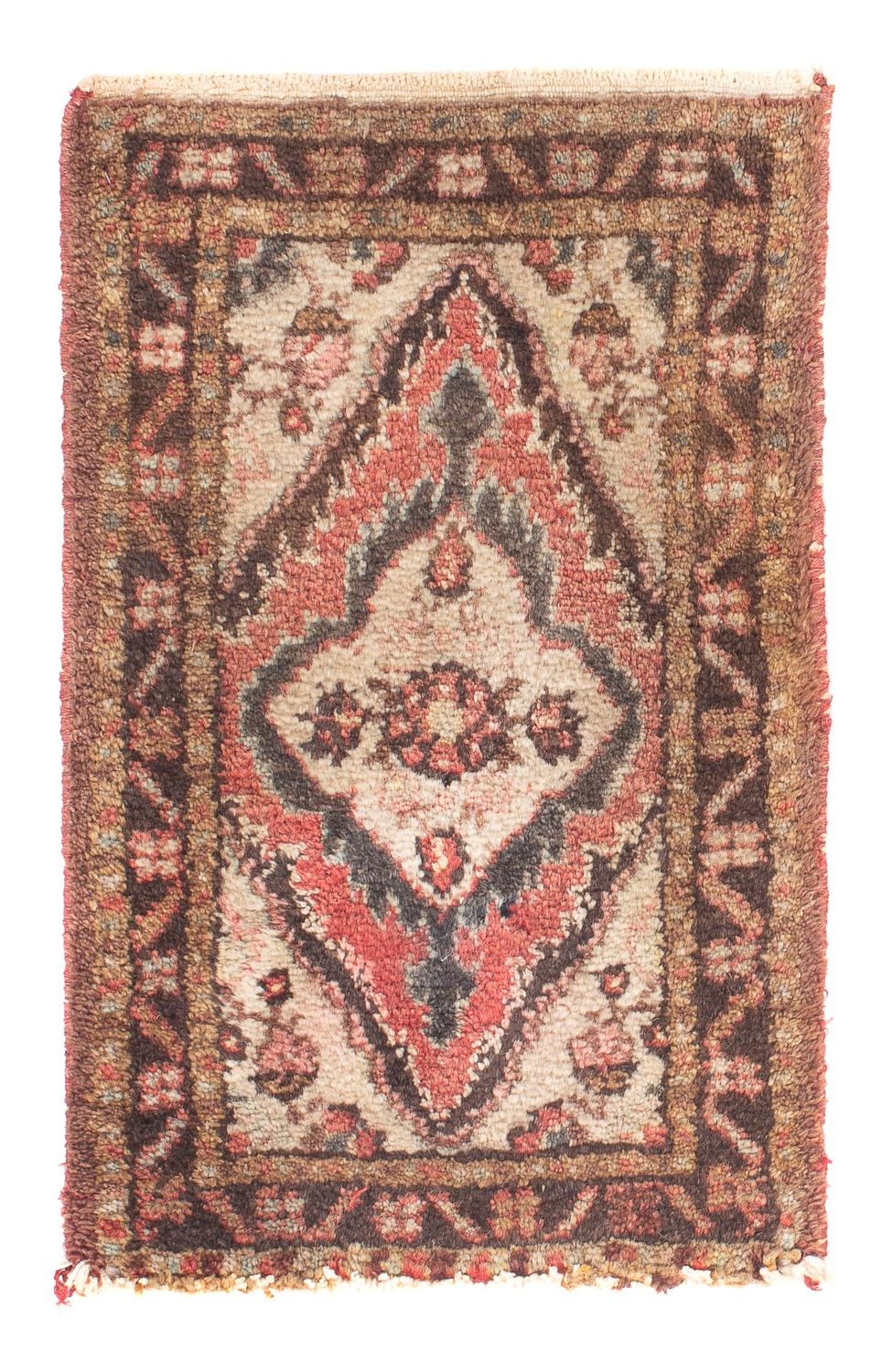 Orientteppich 60 x 40 cm - hellbraun