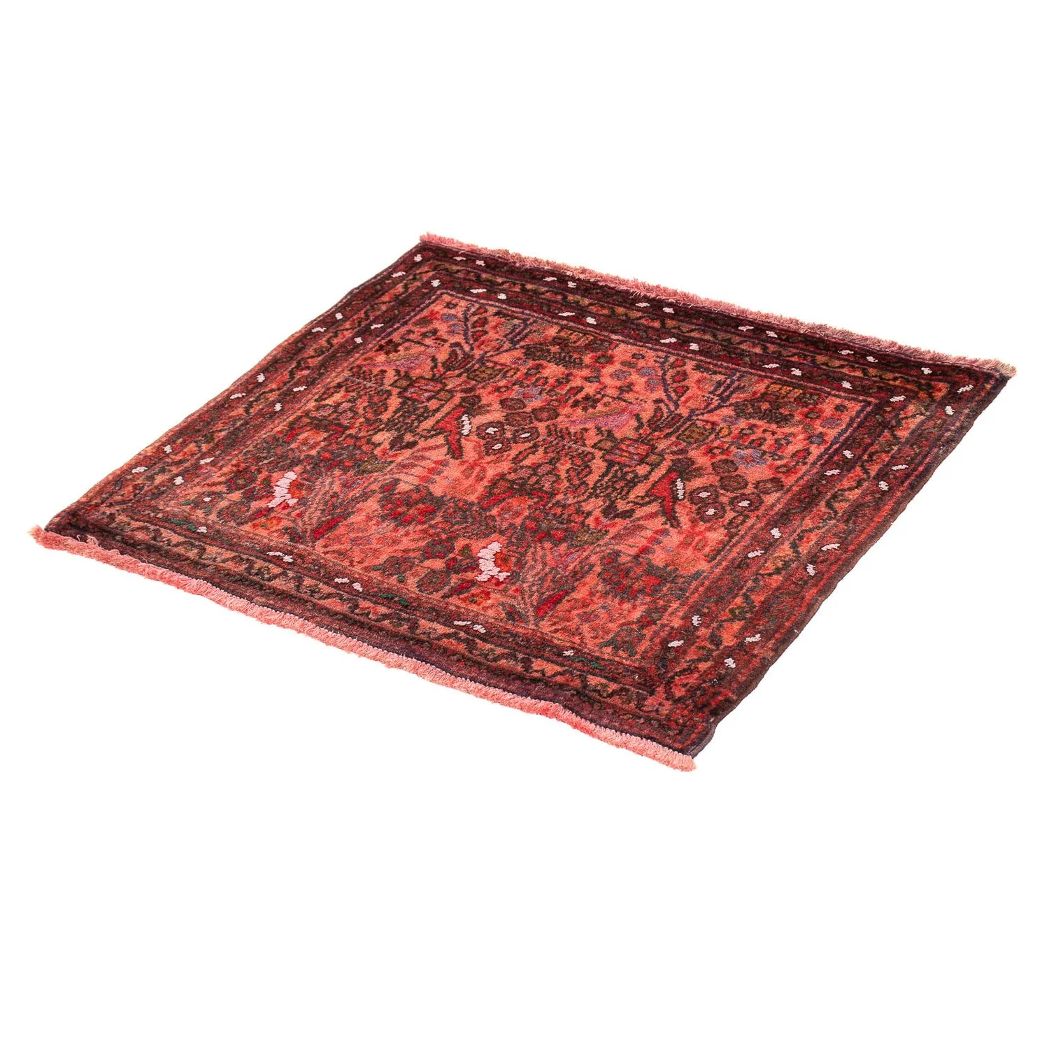 Orientteppich 80 x 68 cm - hellrot - Image 5