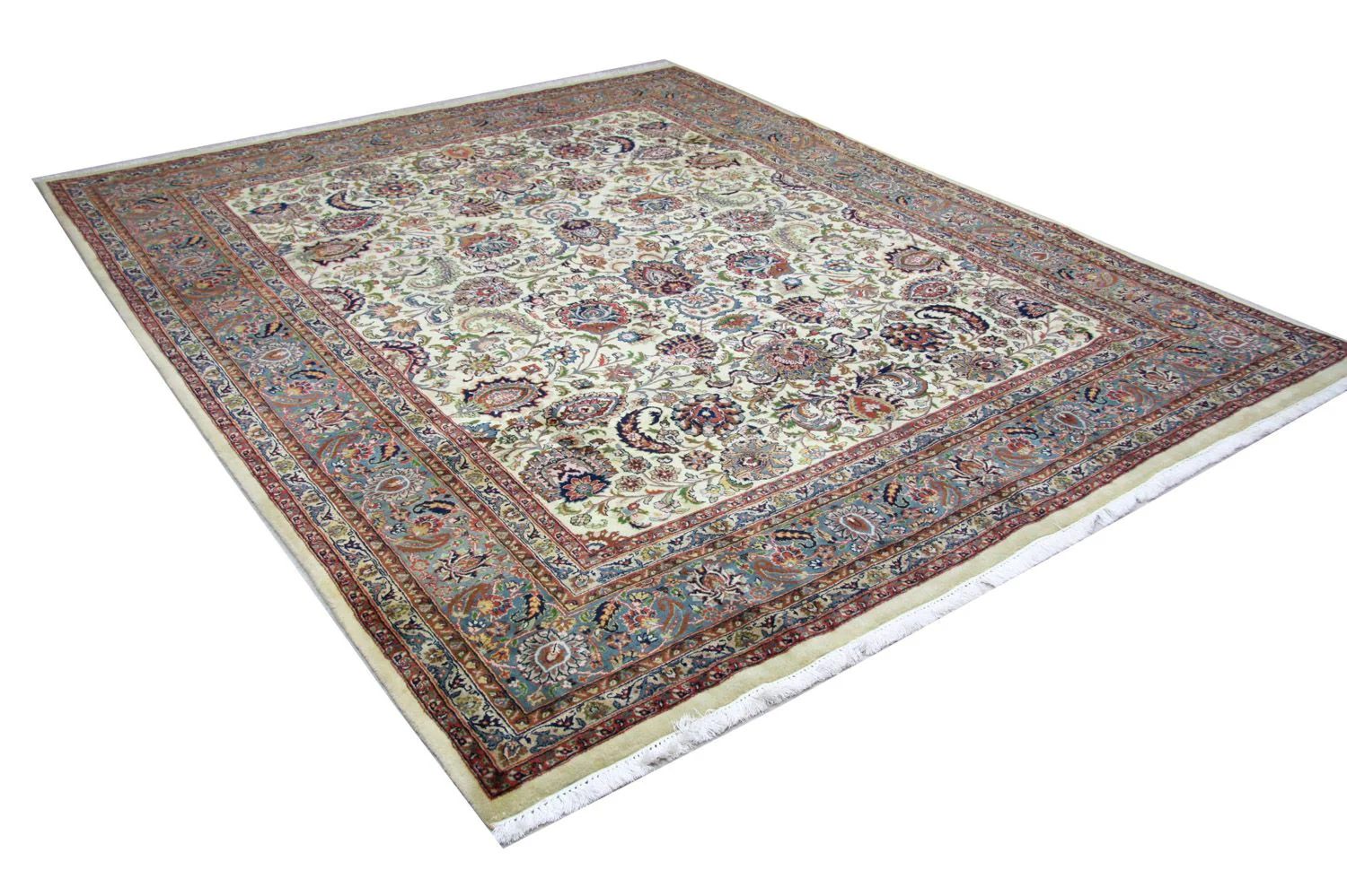 Orientteppich - Indus 295 x 245 cm - blau - Image 3