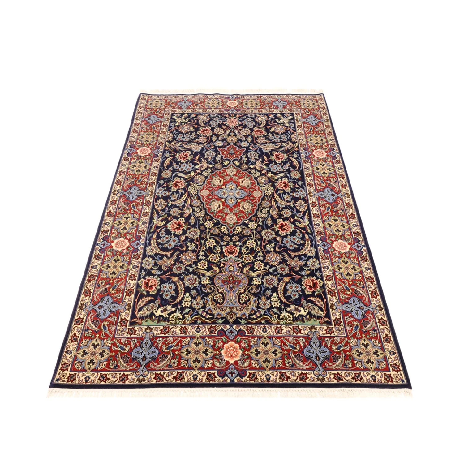 Indo Isfahan Teppich 166x114cm - Orientteppich - Image 6