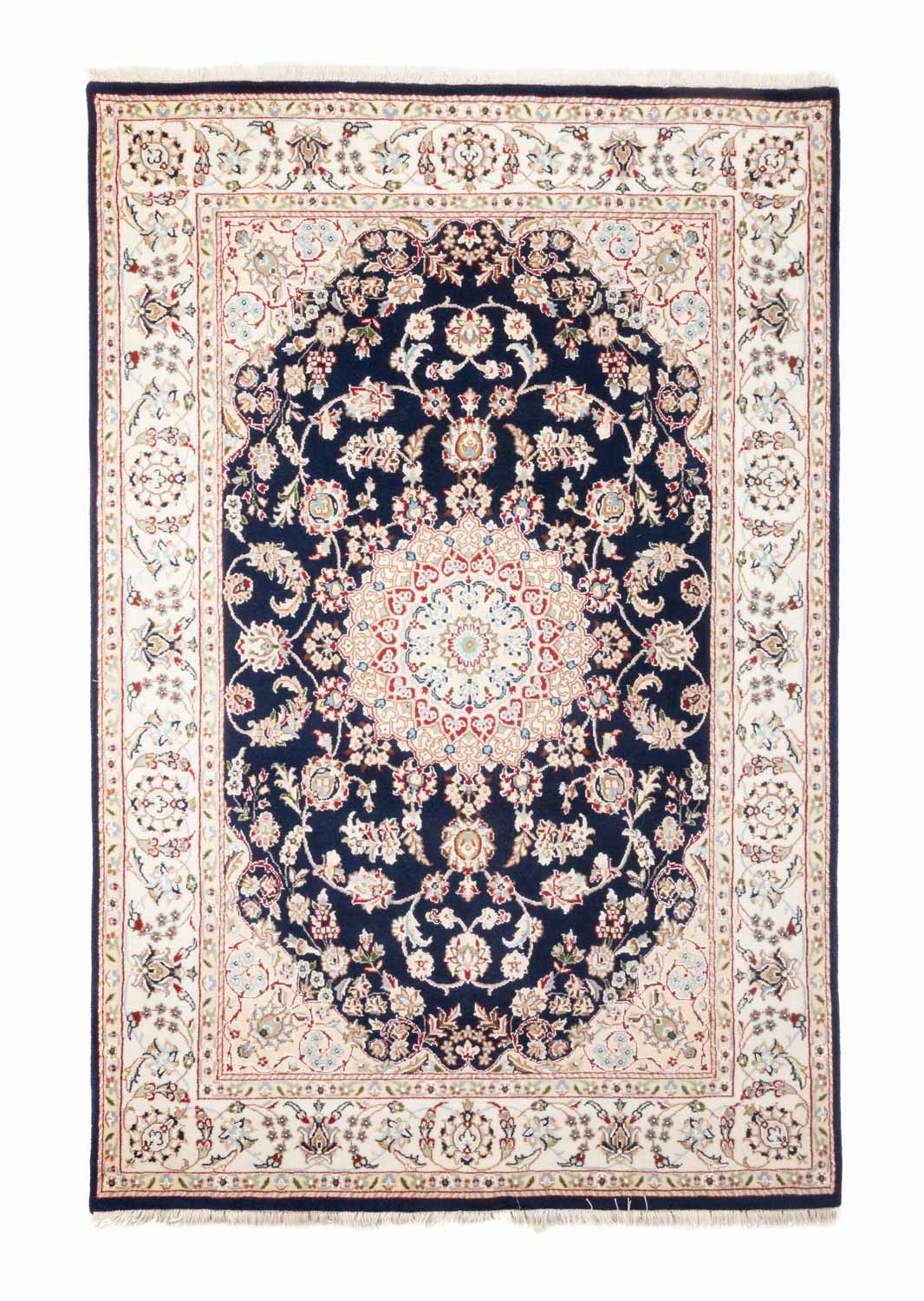 Orientteppich - Nain - Indus 200 x 134 cm Teppichbrücke
