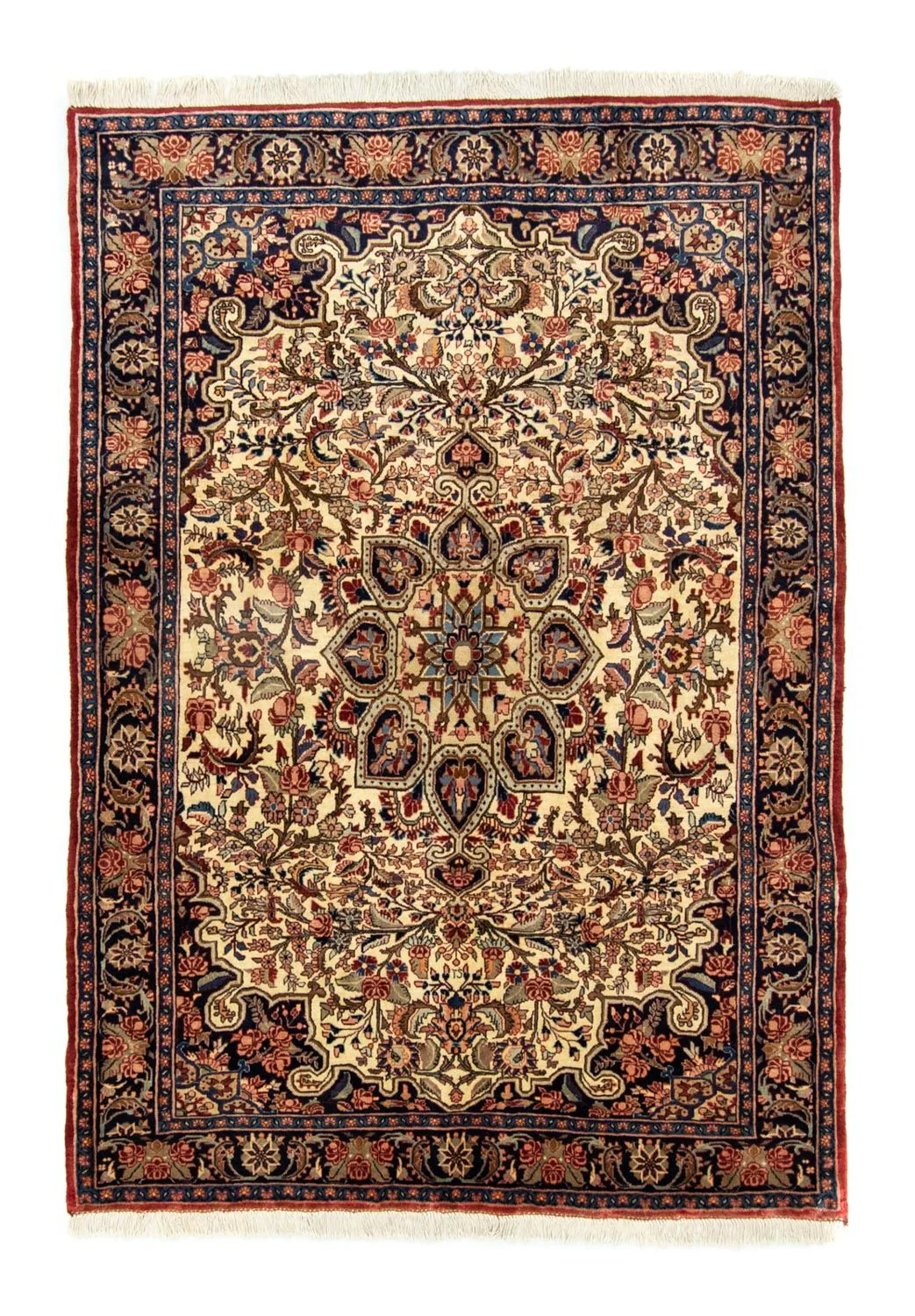 Perserteppich - Bidjar 197 x 140 cm - blau