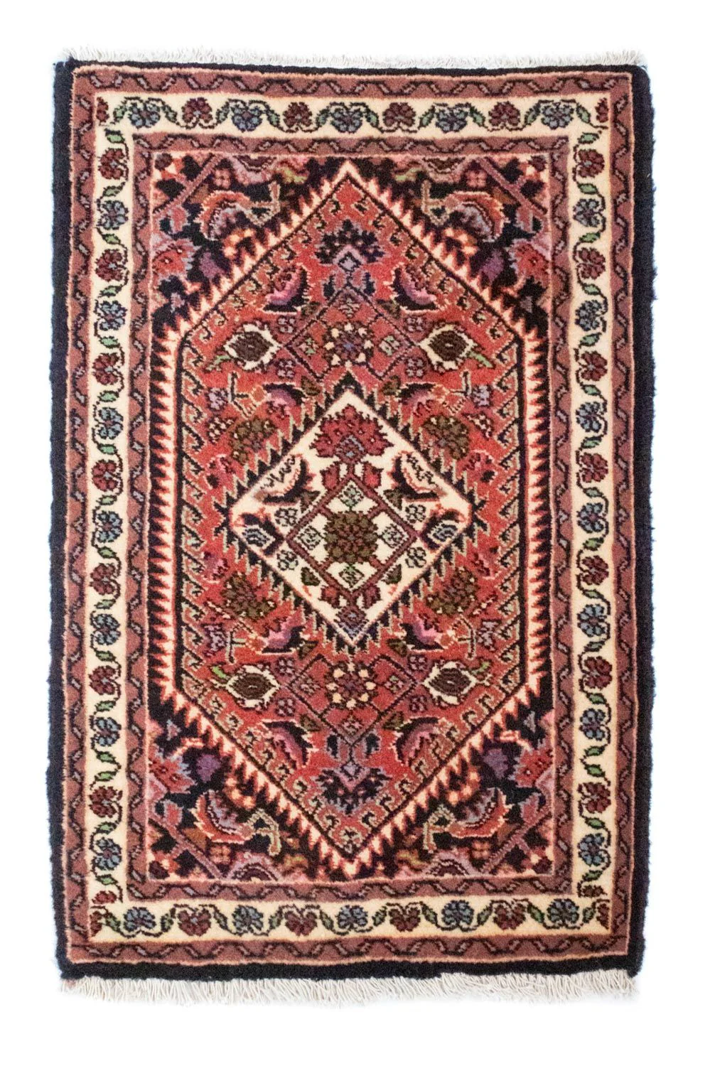Perserteppich - Bidjar 60 x 40 cm - rot