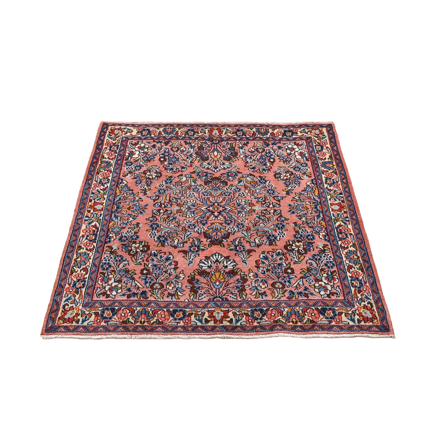 Perserteppich - Classic - 110 x 99 cm - hellrot - Image 5
