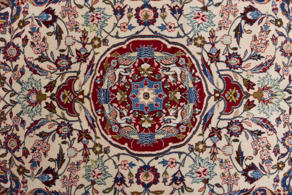 Perserteppich - Isfahan - Premium - 207 x 148 cm - creme - Image 8