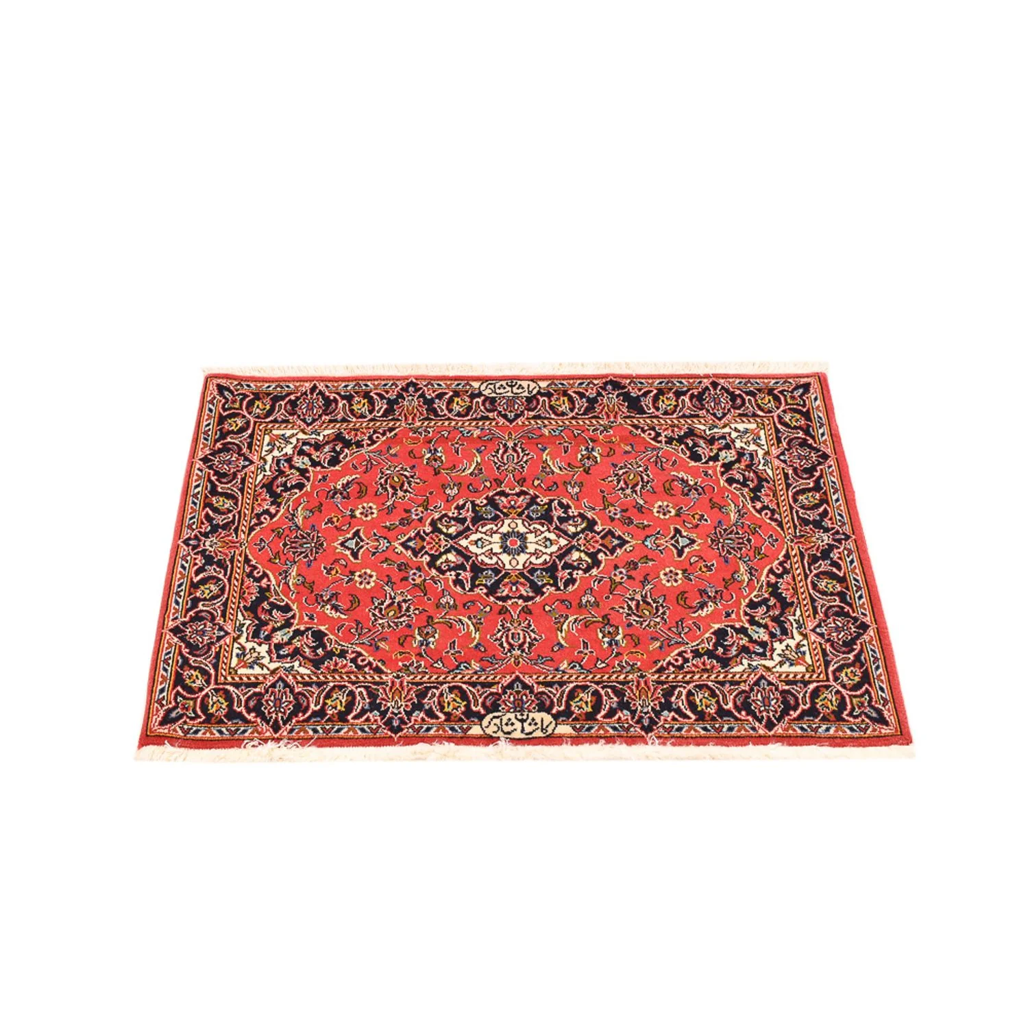 Perserteppich - Keshan - 100 x 70 cm - rot - Image 4