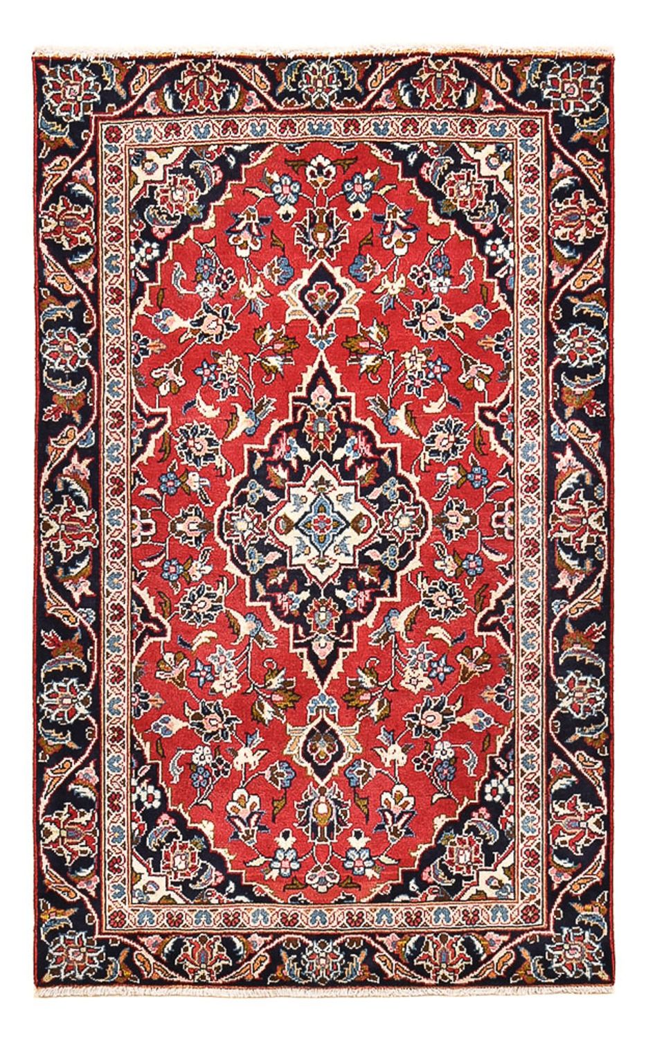 Perserteppich - Keshan - 142 x 90 cm - rot