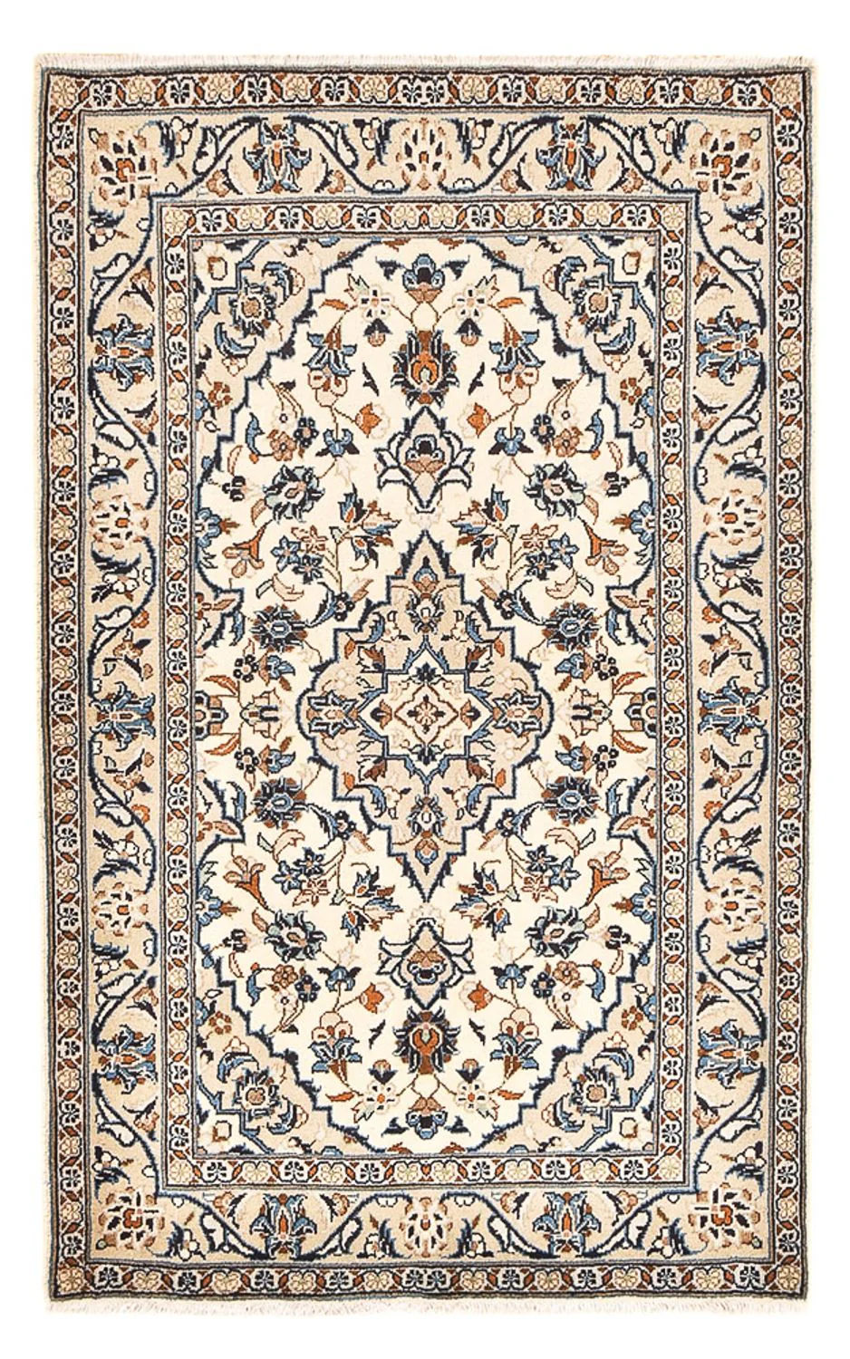 Perserteppich - Keshan - 154 x 96 cm - sand