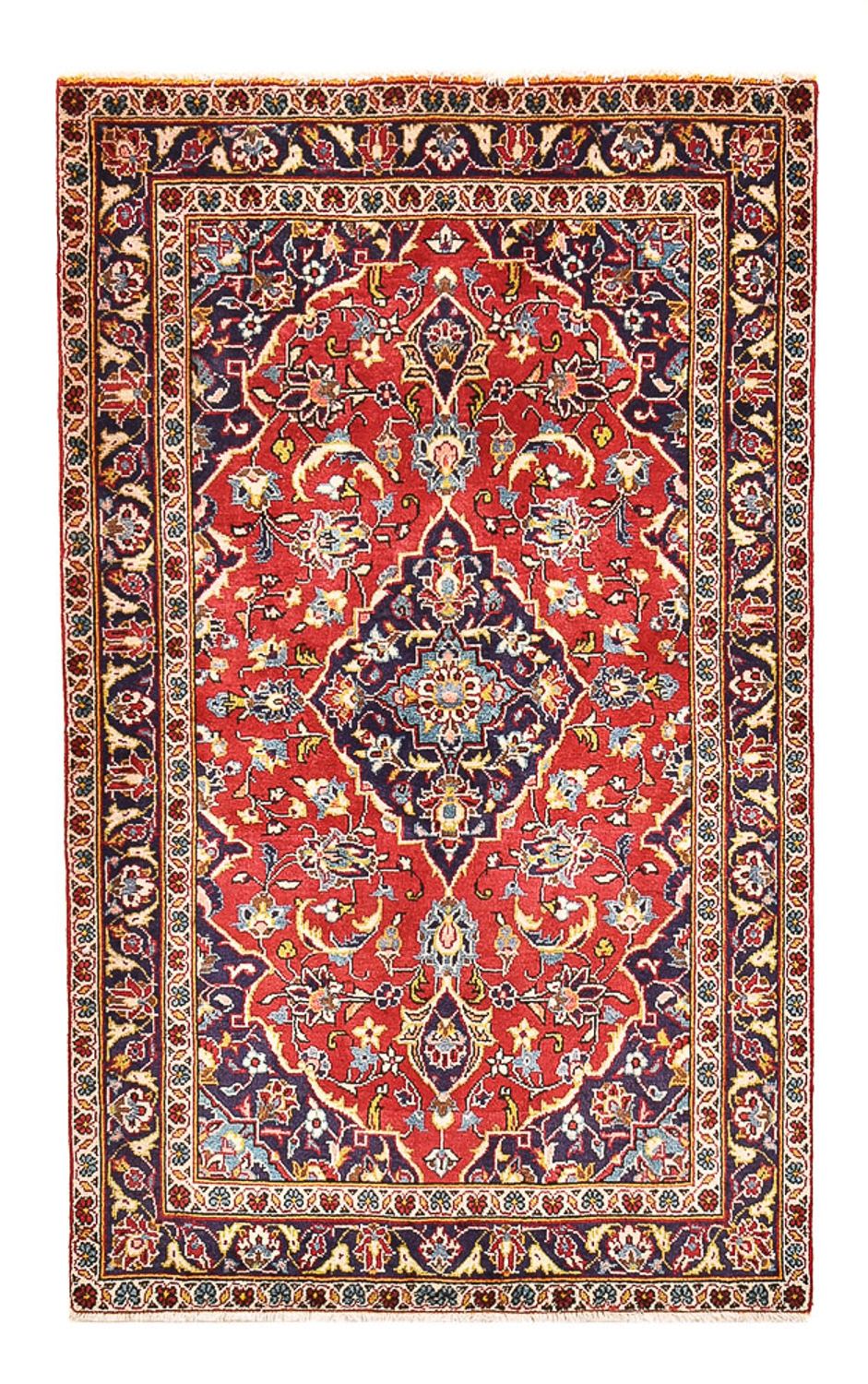 Perserteppich - Keshan - 161 x 97 cm - rot