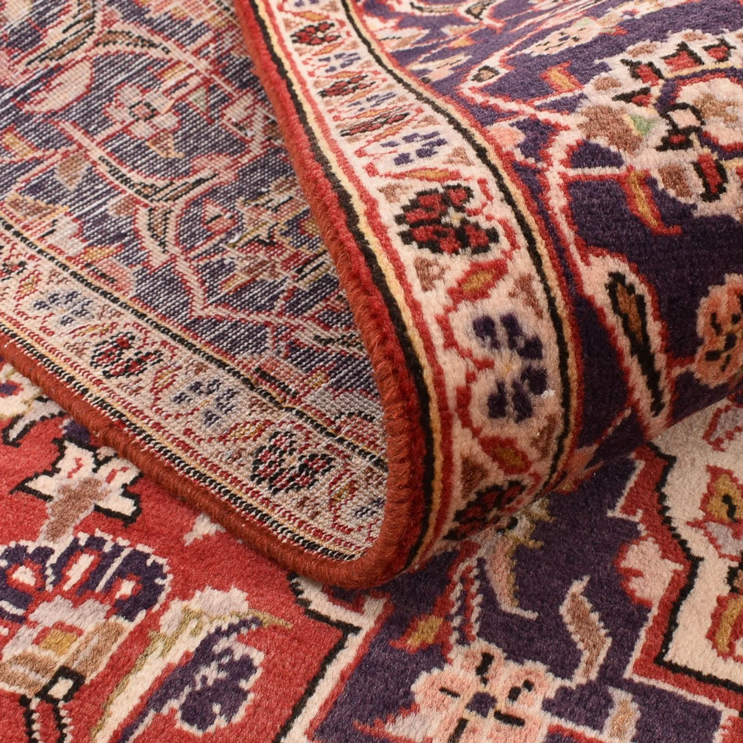Perserteppich - Keshan - 250 x 148 cm - rot - Image 4