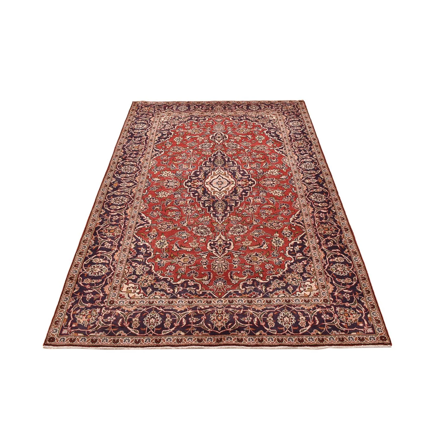 Perserteppich - Keshan - 250 x 148 cm - rot - Image 5