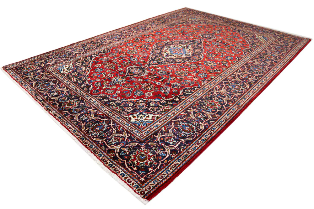 Perserteppich - Keshan - 300 x 200 cm - rot - Image 3