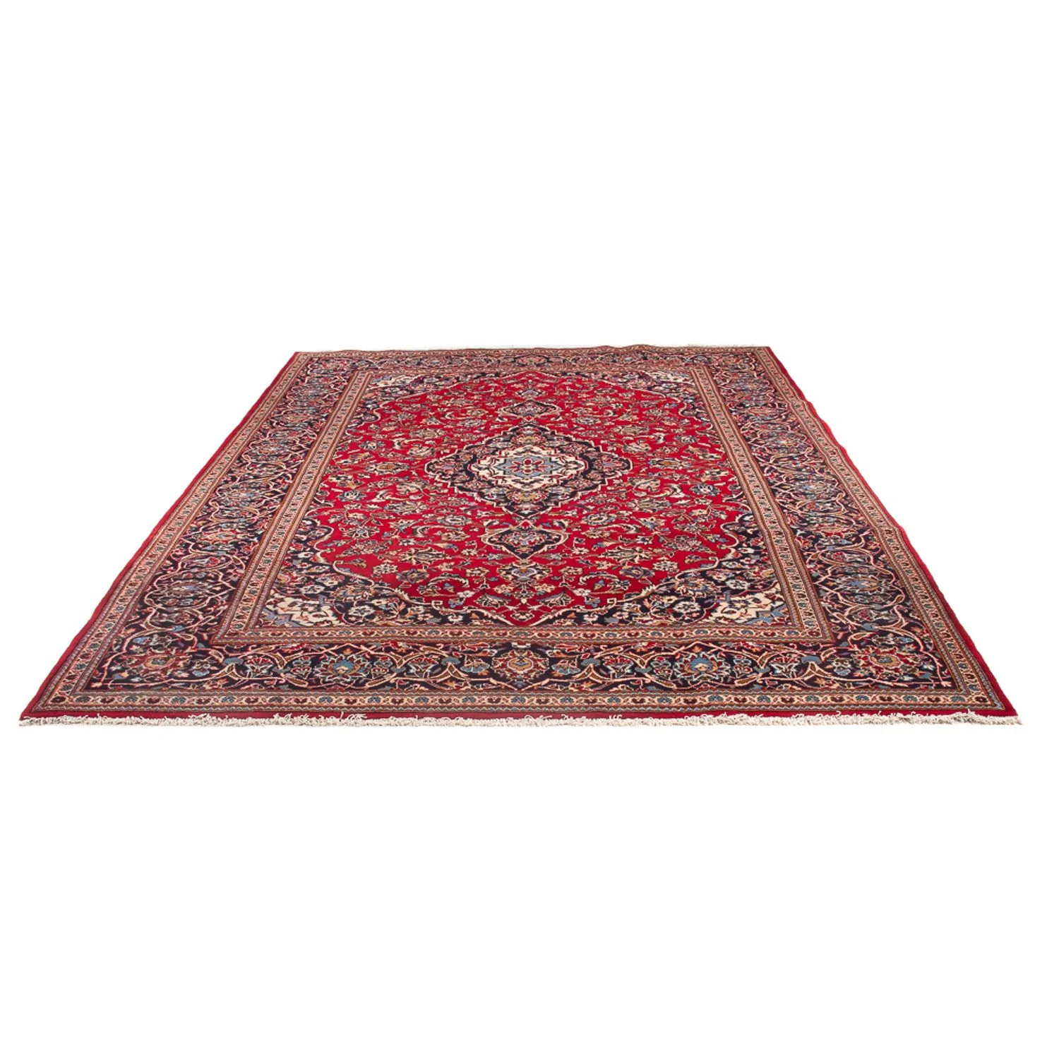 Perserteppich - Keshan - 300 x 205 cm - rot - Image 5