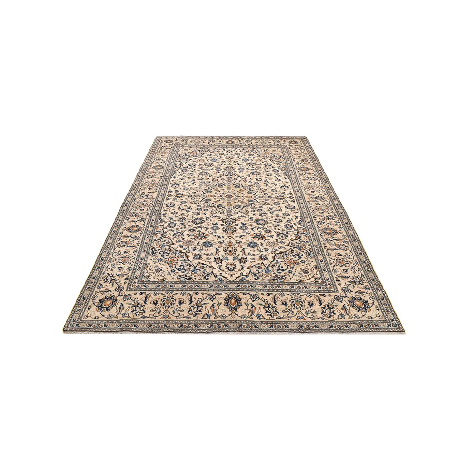 Perserteppich - Keshan - 310 x 196 cm - hellbeige - Image 5