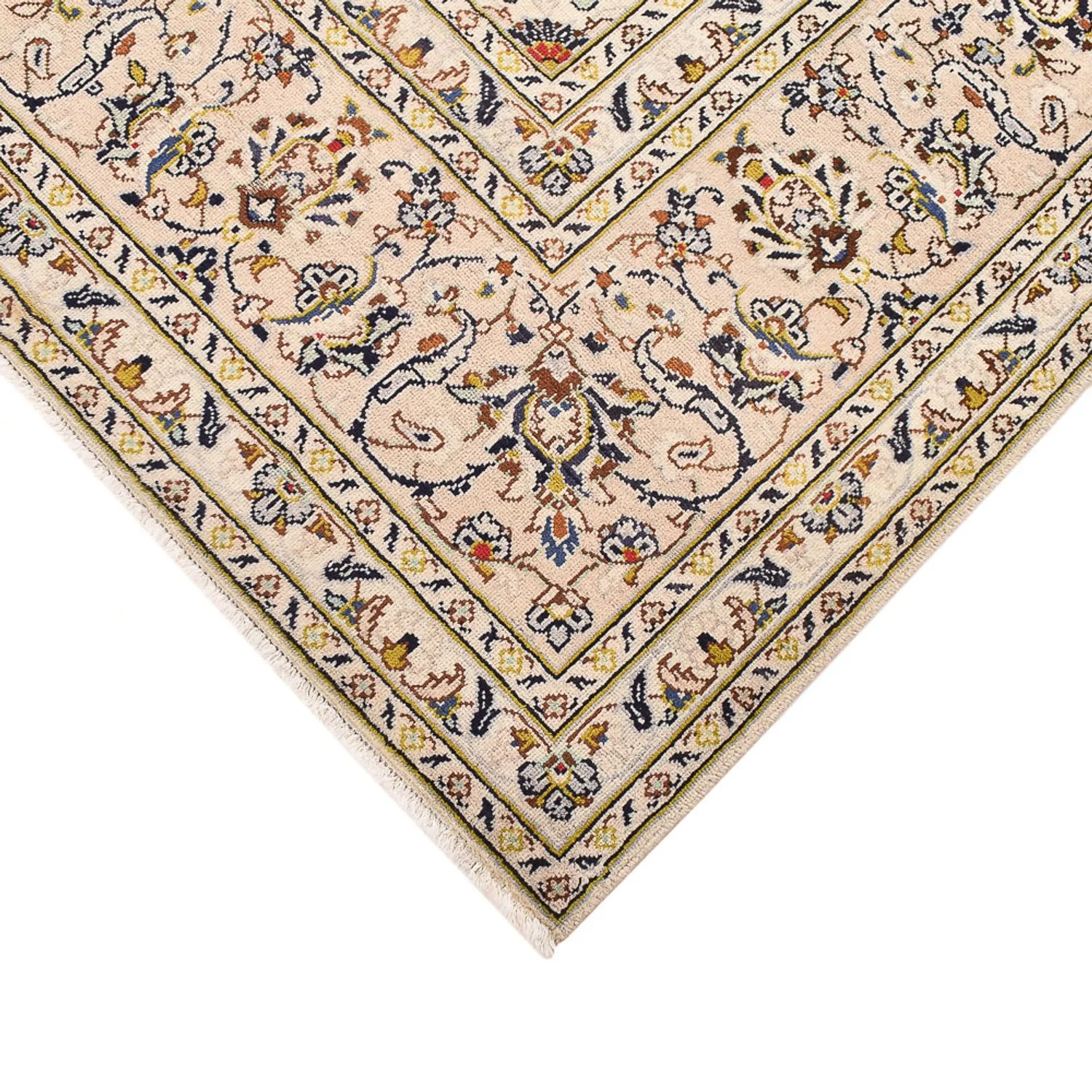 Perserteppich - Keshan - 342 x 245 cm - hellbeige - Image 2