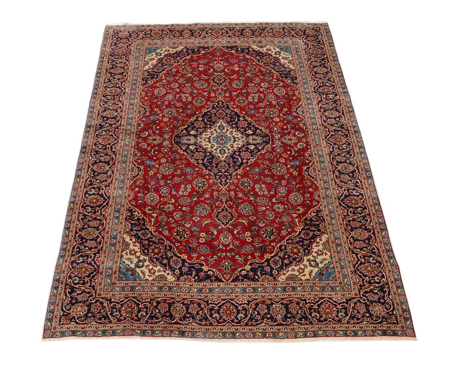 Perserteppich - Keshan 345 x 237 cm - rot - Image 5