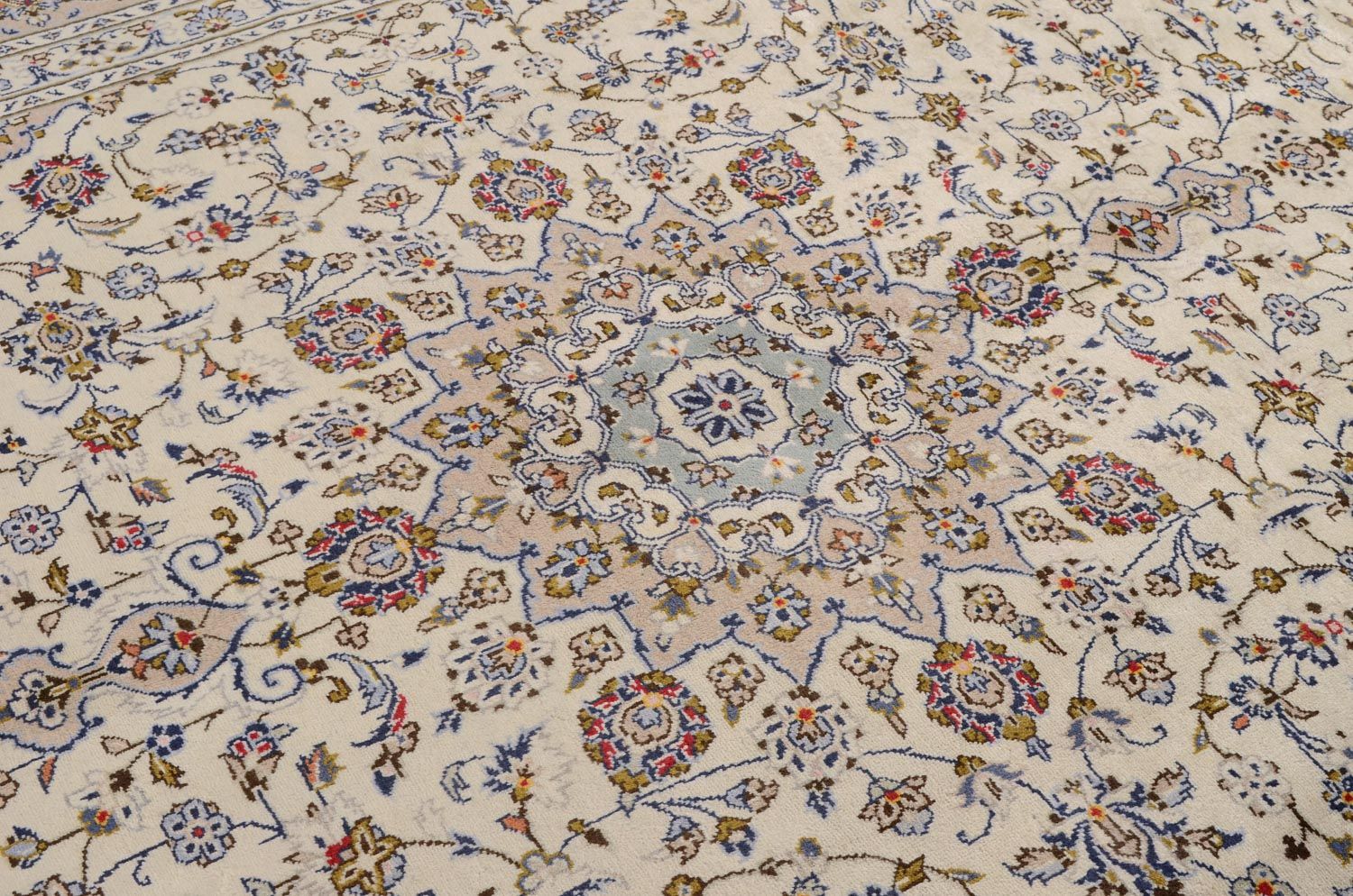 Perserteppich - Keshan 350 x 248 cm - beige - Image 2