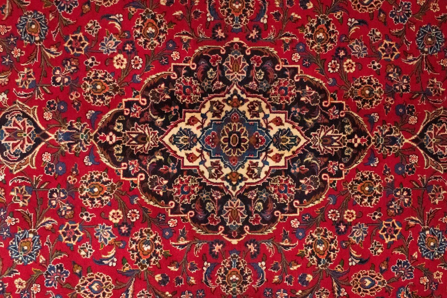 Perserteppich - Keshan 358 x 239 cm - rot - Image 2