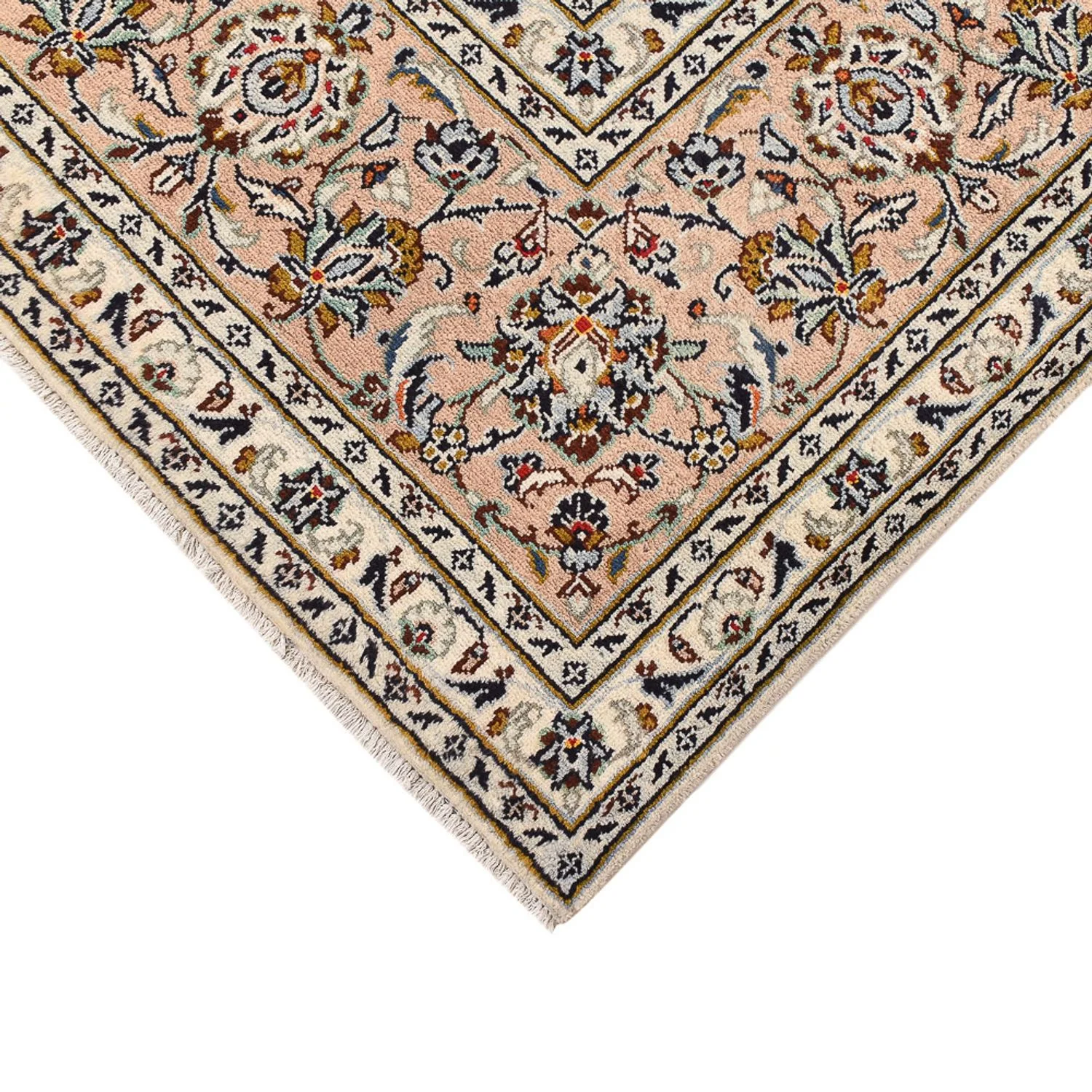 Perserteppich - Keshan - 360 x 250 cm - hellbeige - Image 2